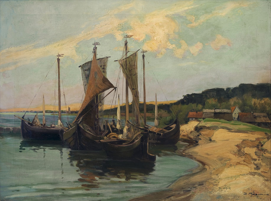Gemälde: Am Ufer von Nidden